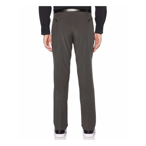 PERRY ELLIS Mens Gray Slim Fit Athletic Pants 34 Waist - Picture 2 of 3